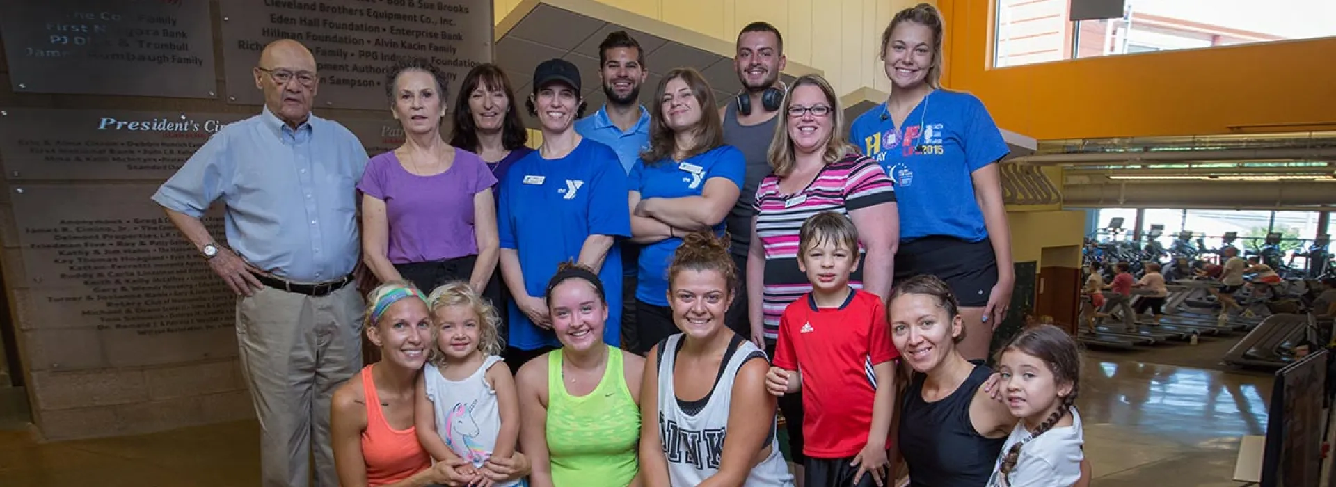 group of members at the YMCA Pittsburgh